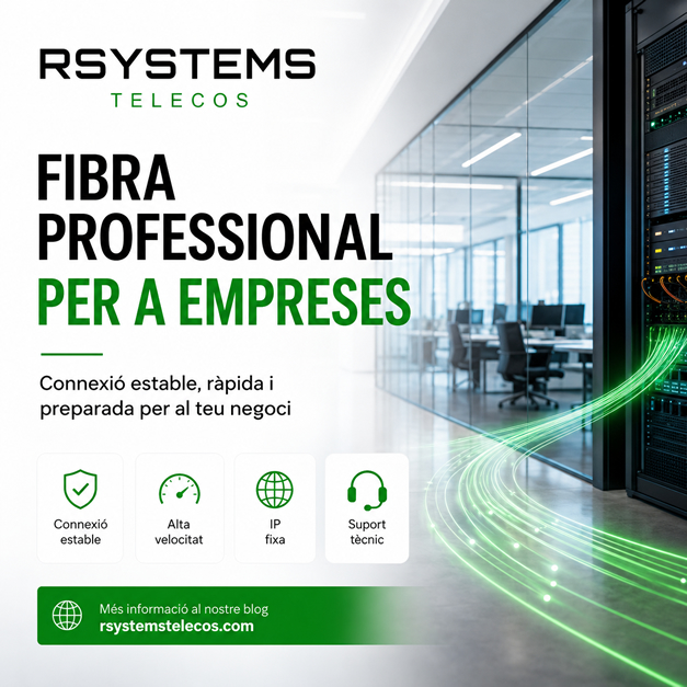 Fibra professional per a empreses | RSystems Telecos